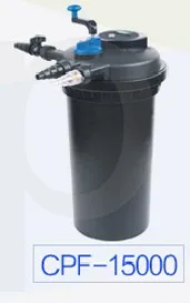 CPF-15000 Рыбоводный пруд коды налогоплательщика(CPF 2500 5000 10000 15000 20000 30000 50000 пруд Плавательный Бассейн Фильтр bio давления UV фильтр Средний аквариум для рыбок Биохимический - Цвет: CPF-15000