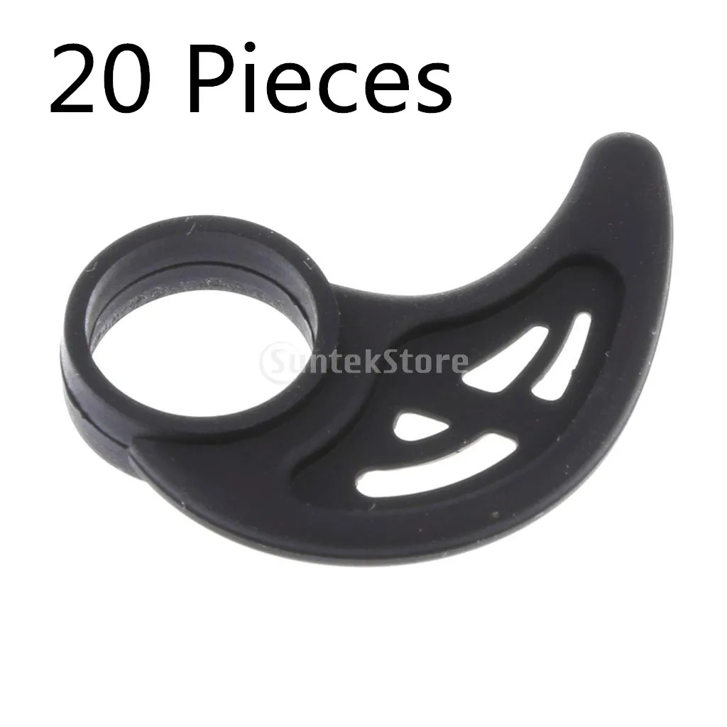 10 комплектов сменные спортивные наушники вкладыши в форме рога|sport earbuds|earbuds