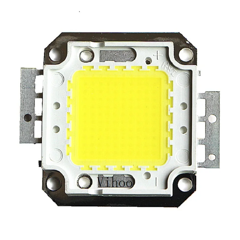 

Lampada 1W 10W 20W 30W 50W 100W Led chip Integrated Leds Spotlight DIY Street Flood Light COB Full watt chips Warm Cool White