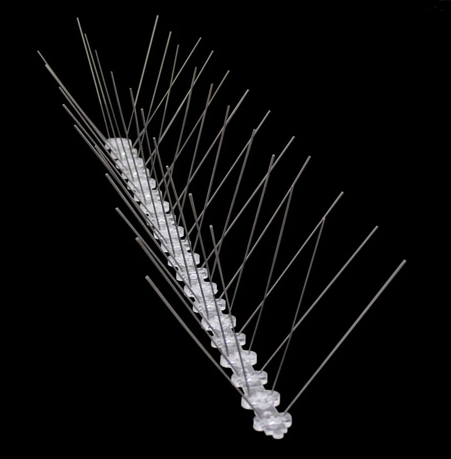 Птица репеллент птиц Spike 50cm S304 Нержавеющая сталь птица шипы stop голубей и от
