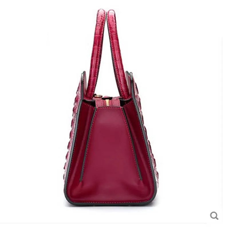 Hlt тайская крокодиловая женская сумка из натуральной кожи Новая Европейская и