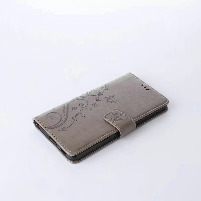 Чехол с подставкой и отделениями для карт Nokia Lumia 630 640 XL 650 730 830 850 N3 N5 N6 бабочка