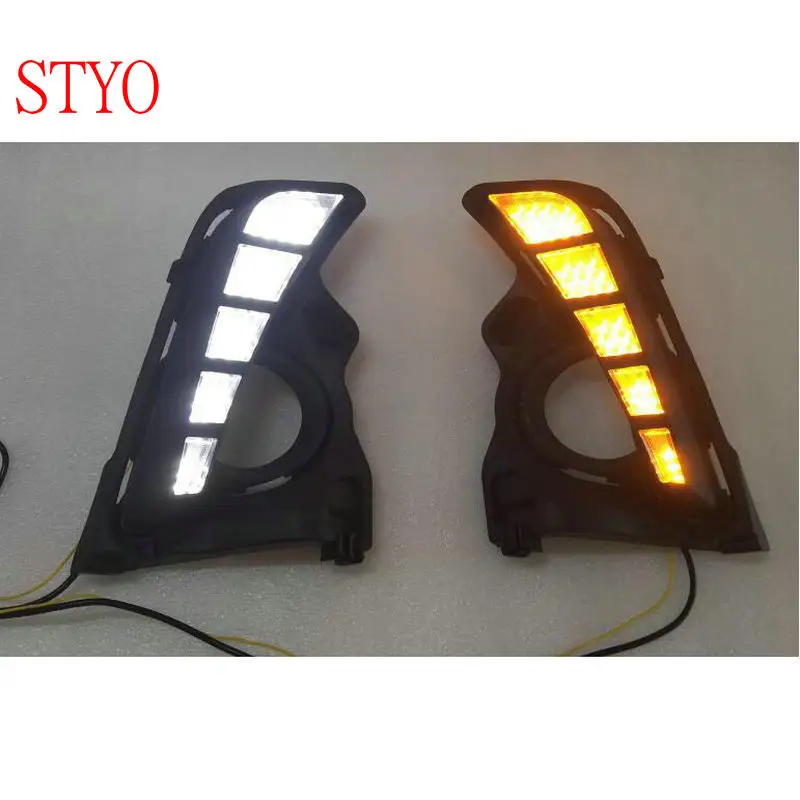 

STYO For Highlander 2018, Car DRL LED Daytime Running Light Daylight