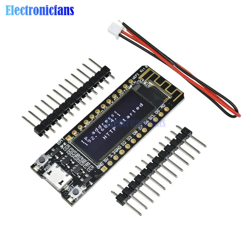 0 91 дюймов OLED ESP8266 CP2014 32 МБ флэш WIFI модуль PCB плата для Arduino NodeMcu IOT развития Интернет