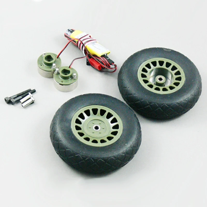 Brake System With Wheels For Sky Flight Hobby B25 Apache Princess Rc Warbird Plane | Игрушки и хобби