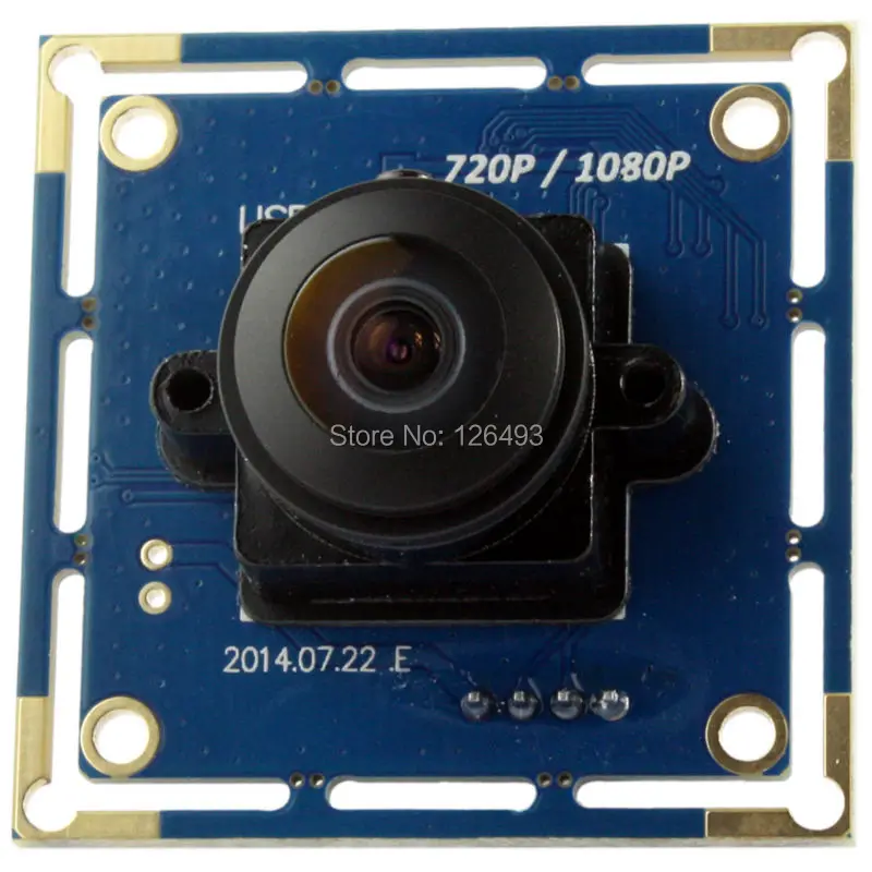 Бесплатная доставка 180 градусов широкоугольный объектив рыбий глаз 1/2 7 дюймов CMOS