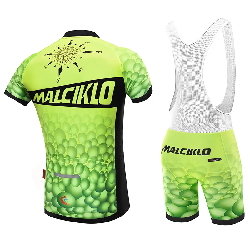 Спортивные трикотажные изделия Fluo желтого цвета для велоспорта ropa Ciclismo
