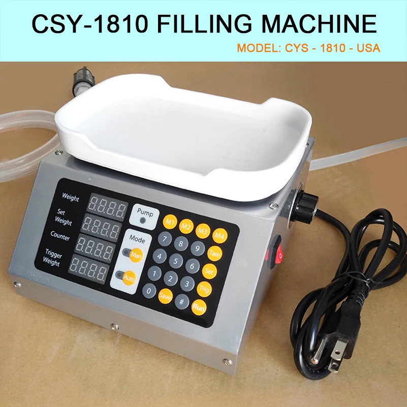 

American Standard CSY-1810USA Weighing Automatic Quantitative Liquid Filling Machine Controller