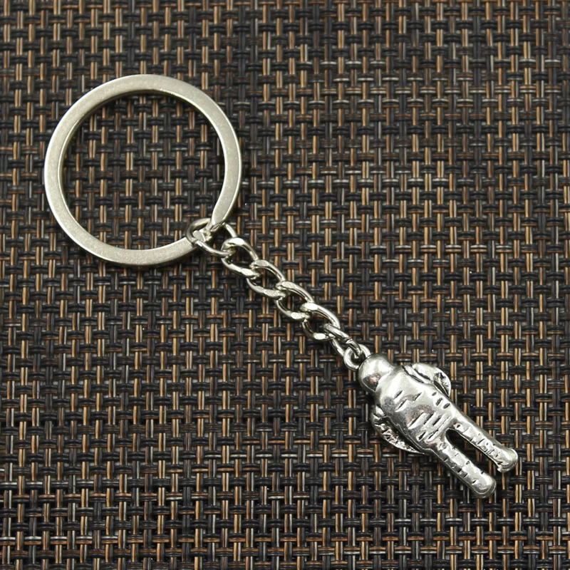 Модное кольцо для ключей 30 мм металлическая цепочка брелок ювелирное изделие