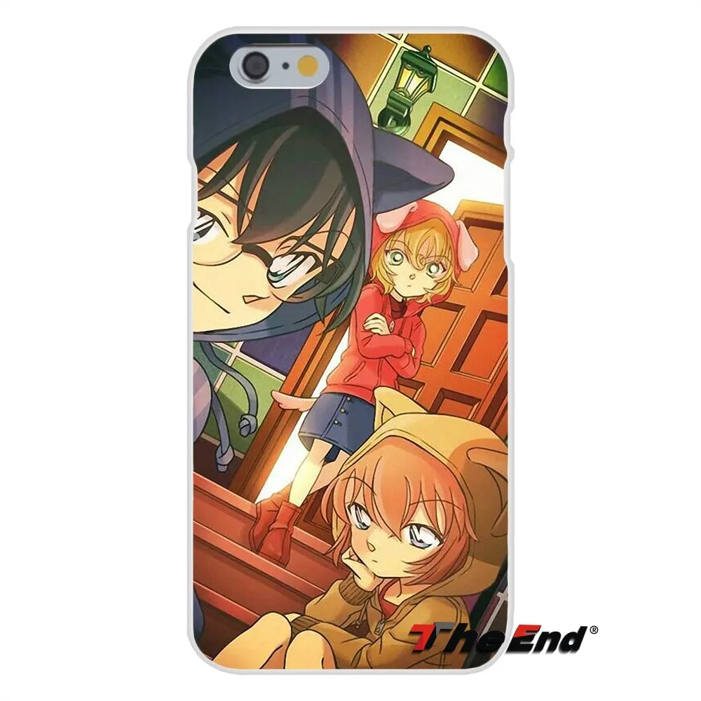 Силиконовый чехол Detective Conan для Samsung Galaxy S3 S4 S5 MINI S6 S7 edge S8 Plus Note 2 3 4 5 | Мобильные