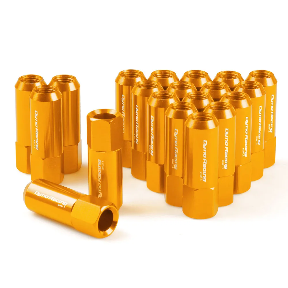 Колеса Dynoracing 60 мм M14 X 1 5 гайки для колес 20 шт. гоночных винтовые Алюминиевые YC101006|nut