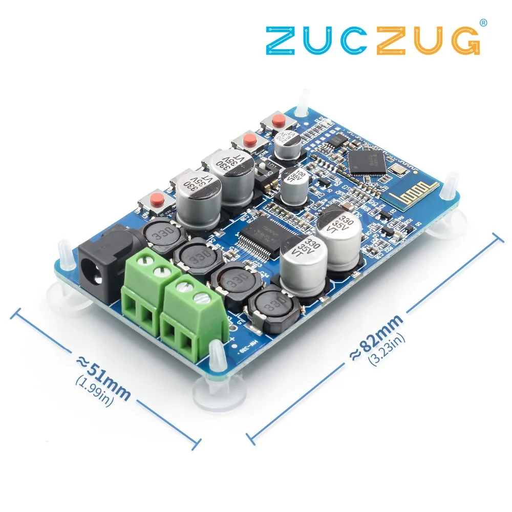 TDA7492P Bluetooth 4 2 CSR8635 приемник усилитель аудио доска 2x50 Вт для 4/6/8/16 Ом модуль