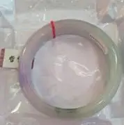 56mm-58mm Подарок сертификат натуральный Жадеит браслет красивый двойной цвет 54-60 мм Женский браслет ювелирные изделия - Цвет камня: 56mm-58mm