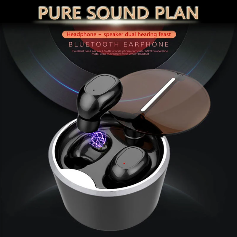 FDBRO Twins беспроводные наушники Bluetooth динамик 2 в 1 TWS Водонепроницаемая гарнитура