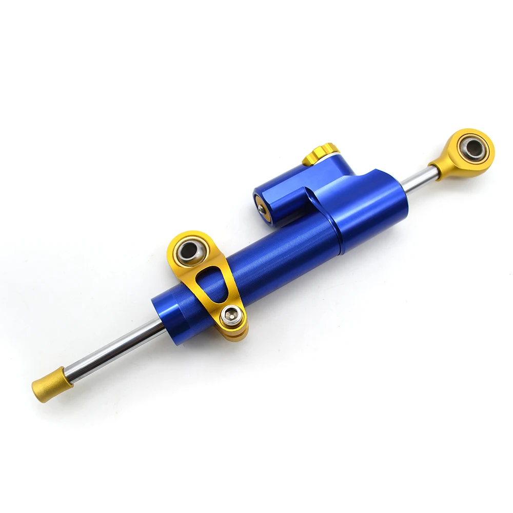 gold blue and box Аксессуары для мотоциклов стабилизатор амортизатор рулевого механизма для Aprilia 125 Rs125 1000 R 2000 250 50 Rx50 650 750 200 500 Rs 250 шифер - Цвет: gold blue and box