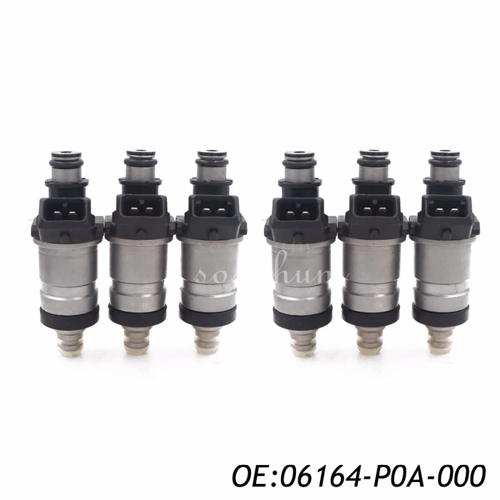 

6PCS 06164-P0A-000 Fuel Injector Fuel Nozzle For Honda Accord Odyssey Prelude
