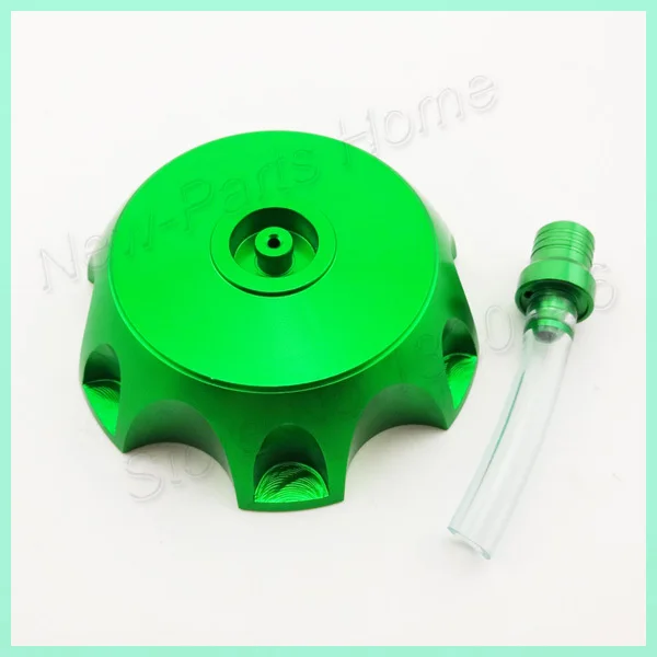 Зеленая алюминиевая крышка бензинового топливного бака для китайских