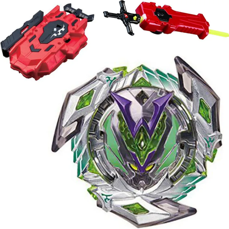 

B-X TOUPIE BURST BEYBLADE Spinning Top B-111 VOL.10 RANDOM BOOSTER CRASH RAGNARUK.11R.Wd + LR RED Launcher and Sword Launcher