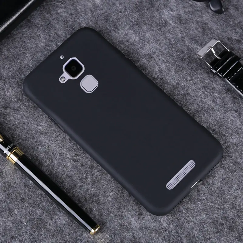 ТПУ чехол для Asus Zenfone 3 Max ZC520TL матовая задняя крышка для телефона Asus ZenFone 4 Max ZC554KL ZE554KL ZE520KL ZC553KL ZC520KL - Цвет: 000