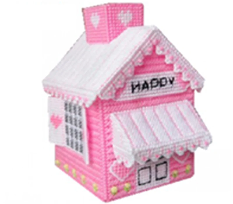 1set 3D подставки для вышивания крестиком Китайский Набор для вышивания крестиком рукоделие, DIY 3D объемные тканевые коробки, был вырезан - Цвет: 1set