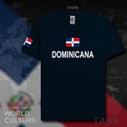Модная мужская футболка с изображением Доминиканской Республики, 2017, хлопковая Футболка с изображением государственной команды, одежда для спортзалов, футболки, страна Доминика