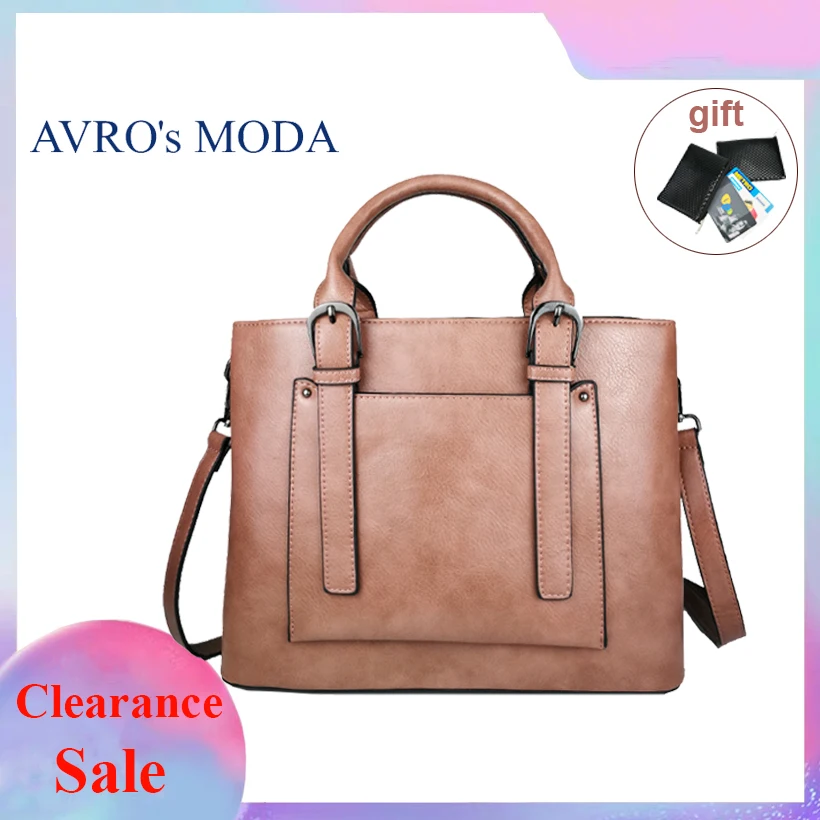 Брендовые сумки AVRO's MODA из искусственной кожи для женщин Роскошные Дизайнерские