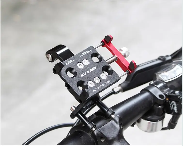 GUB металлический MTB велосипедный держатель для телефона Подставка для руля регулируемый угол W/Gopro камера/соединительный модуль для фонарика