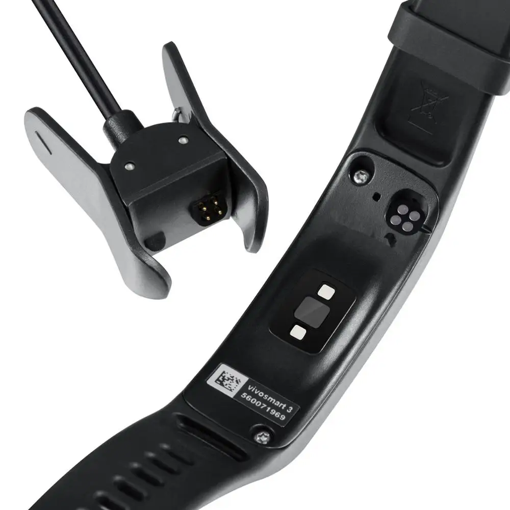 USB Зарядное устройство для Garmin Vivosmart 3 ремешок Pawaca быстрой зарядки передачи и