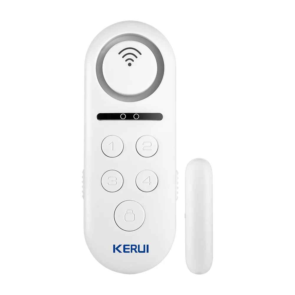 1 pc KERUI 1 шт. в партии 120dB Wifi беспроводной датчик двери, окна Дверной звонок приветственная система сигнализации приложение дистанционное управление детектор домашней безопасности - Цвет: 1 pc