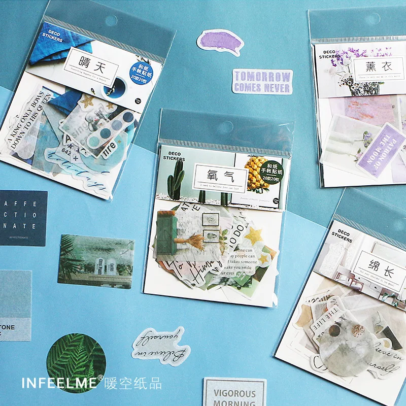 Теплые лаванды пуля журнал Декоративные Канцелярские наклейки Скрапбукинг DIY