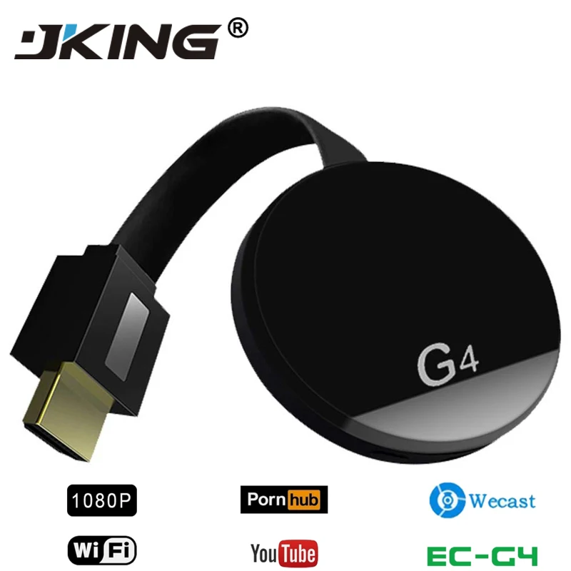 HDMI беспроводной дисплей Wecast G4 для Android iOS YouTube Google хром Airplay поддержка 4G сотовая
