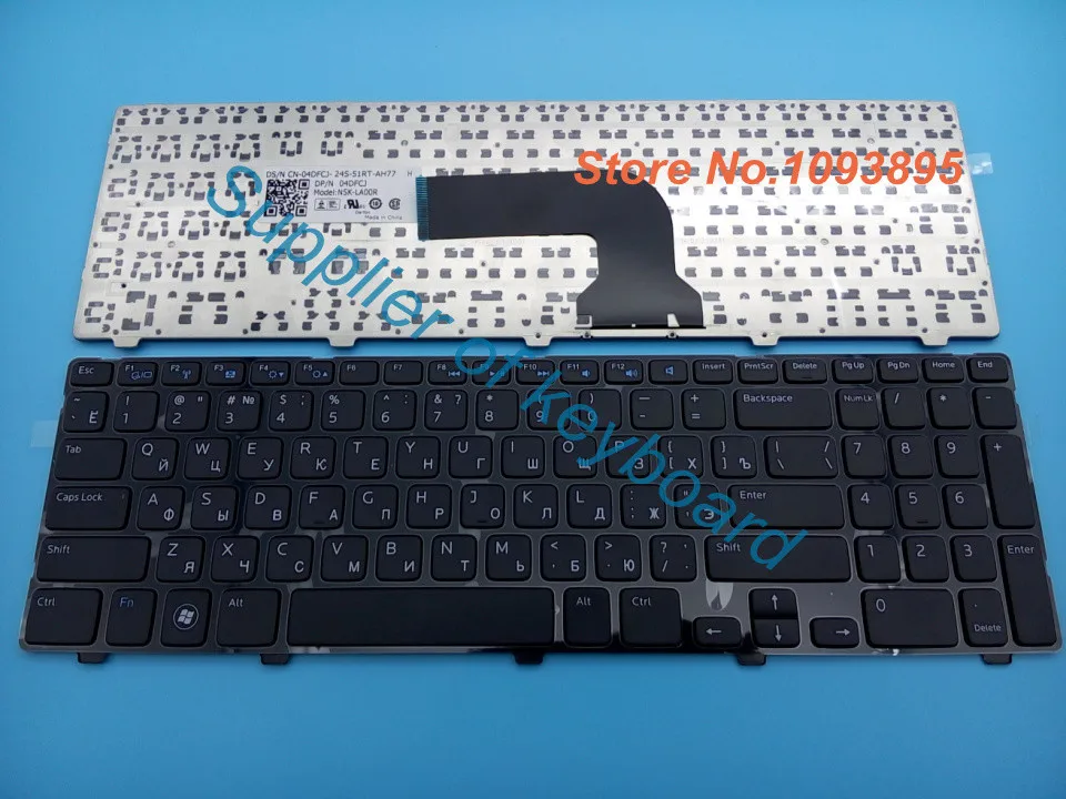 Оригинальная Русская клавиатура для Dell V137325AS1 PK130SZ4A06 PK130SZ1A06 P28F PK130SZ2A31 русская с