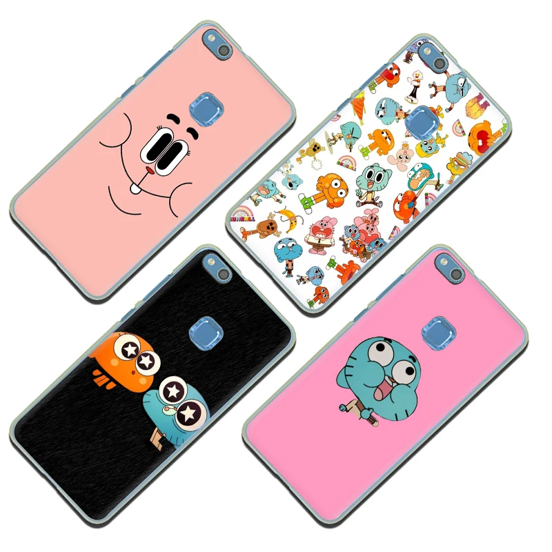 Удивительный мир Gumball жесткий чехол для телефона huawei Honor 6A 6C 7A Pro 7C 7X 8C 8X8 9 10 Lite Play view 20 9X Pro
