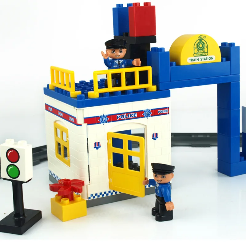 Строительные блоки HM325 59 шт. Детские Игрушки для раннего обучения