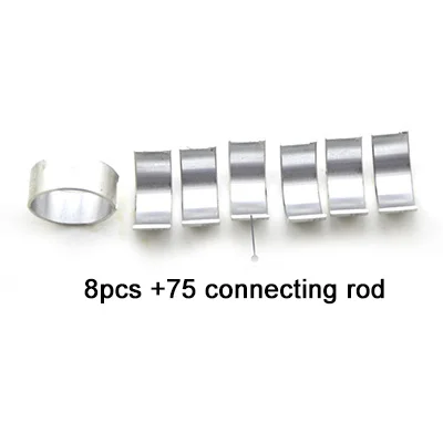 Add 75 Connecting Для Кавасаки ZX-6R ZX6R ZX600 2007-2012 Мотоциклетный Двигатель Коленчатого вала плитка и подключение шатун комплект подшипников STD+ 25+ 50+ 75+ 100# e - Цвет: Add 75 Connecting