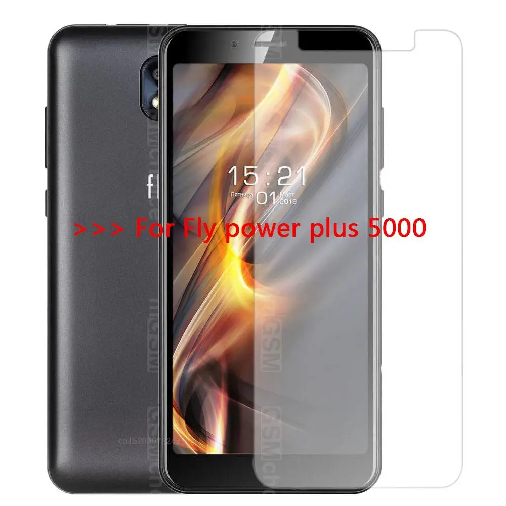 Защитный экран для смартфона Fly Photo Pro / Power Plus 3 закаленное стекло защитная
