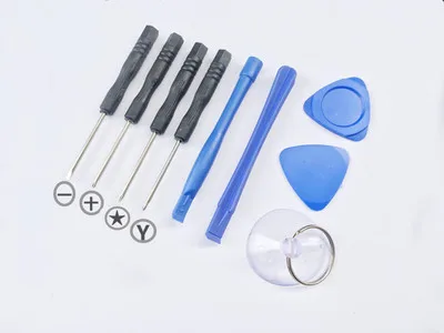 Набор инструментов для ремонта и открытия 1000 (9000 pz) 9 в 1 с 5-точечной звездочкой