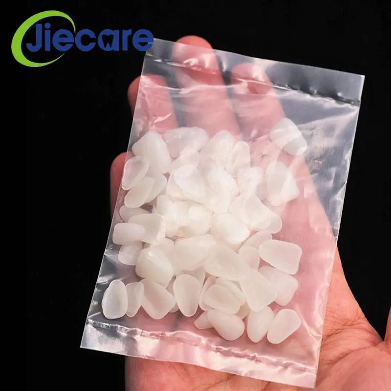 1 мешок Стоматологическая Продукция Временная зубная коронка Стоматологическая ультра-тонкая зубная пластырь Смола фарфор материалы натуральный цвет