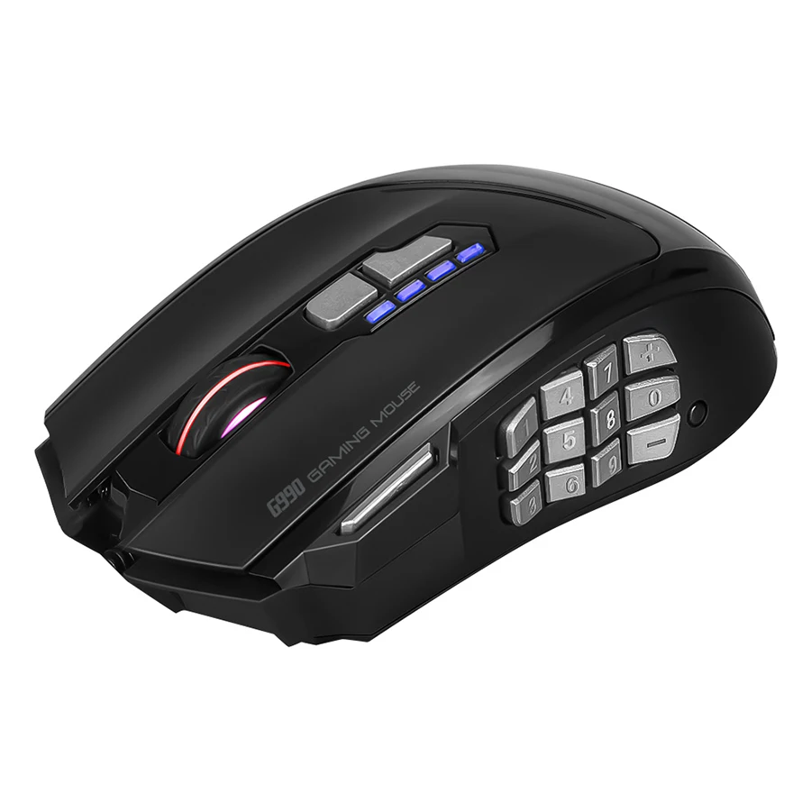 MARVO G990 игровой Мышь профессиональная мышь Подсветка проводной регулируемые