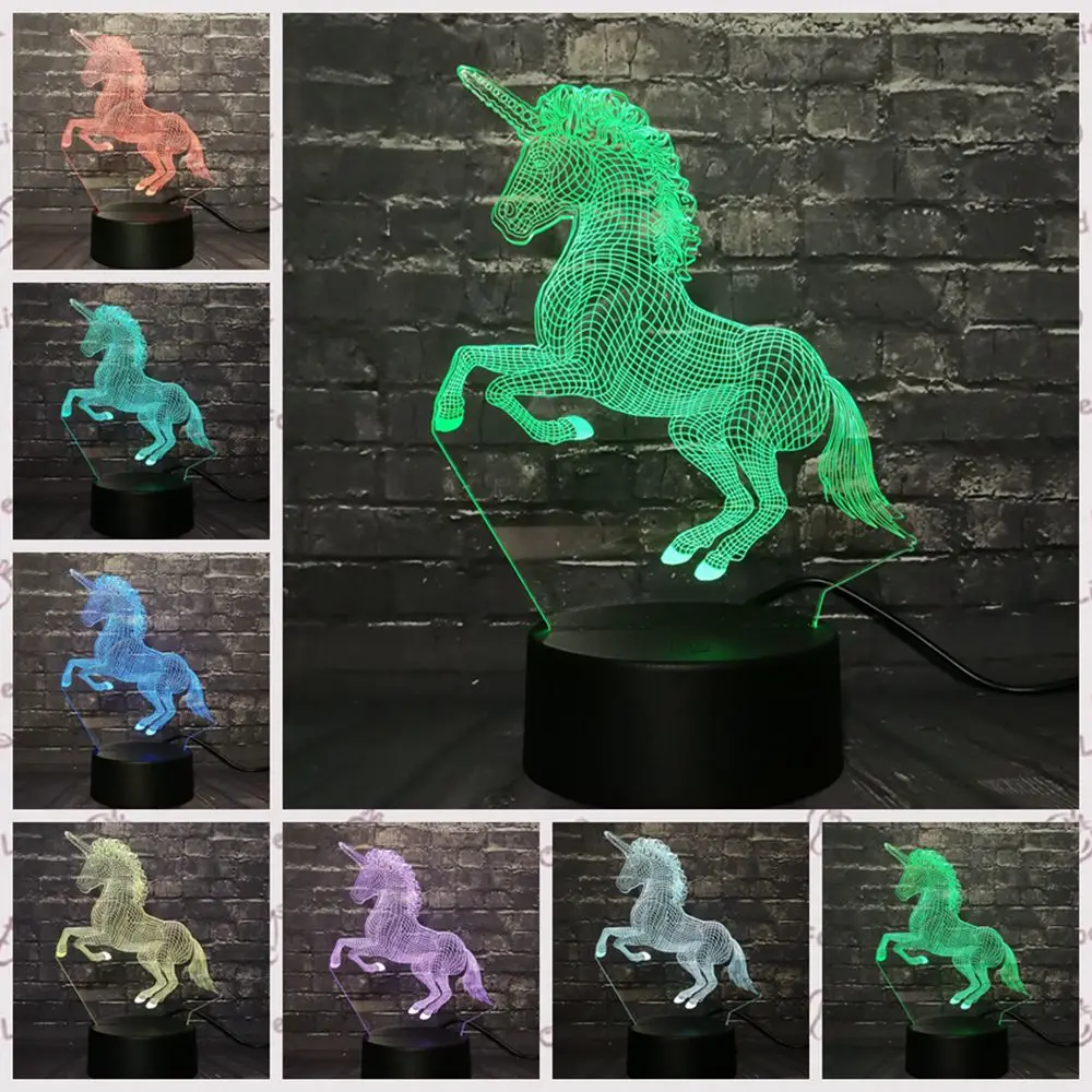 Epack Прямая поставка 3D светодиодный светильник, ночник RGB лампа Рождественский декоративный подарок мультфильм игрушка Luminaria LAVA Вечерние