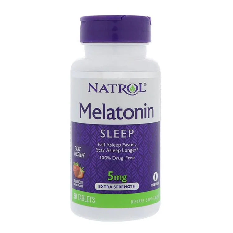 Natrol мелатонин 5 мг 90 шт засыпает быстрее засыпать дольше