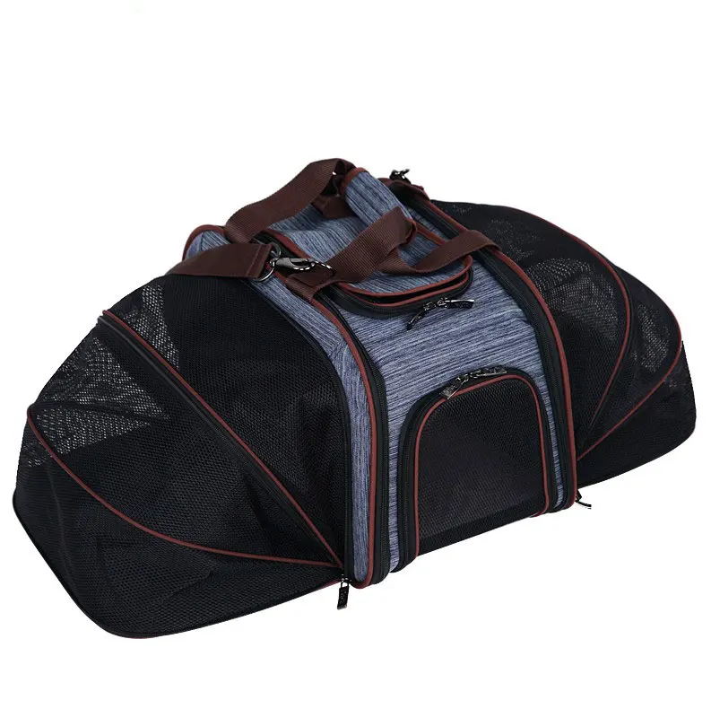 Воздухопроницаемая модная сумка для собак переноска и кошек путешествий | Дом