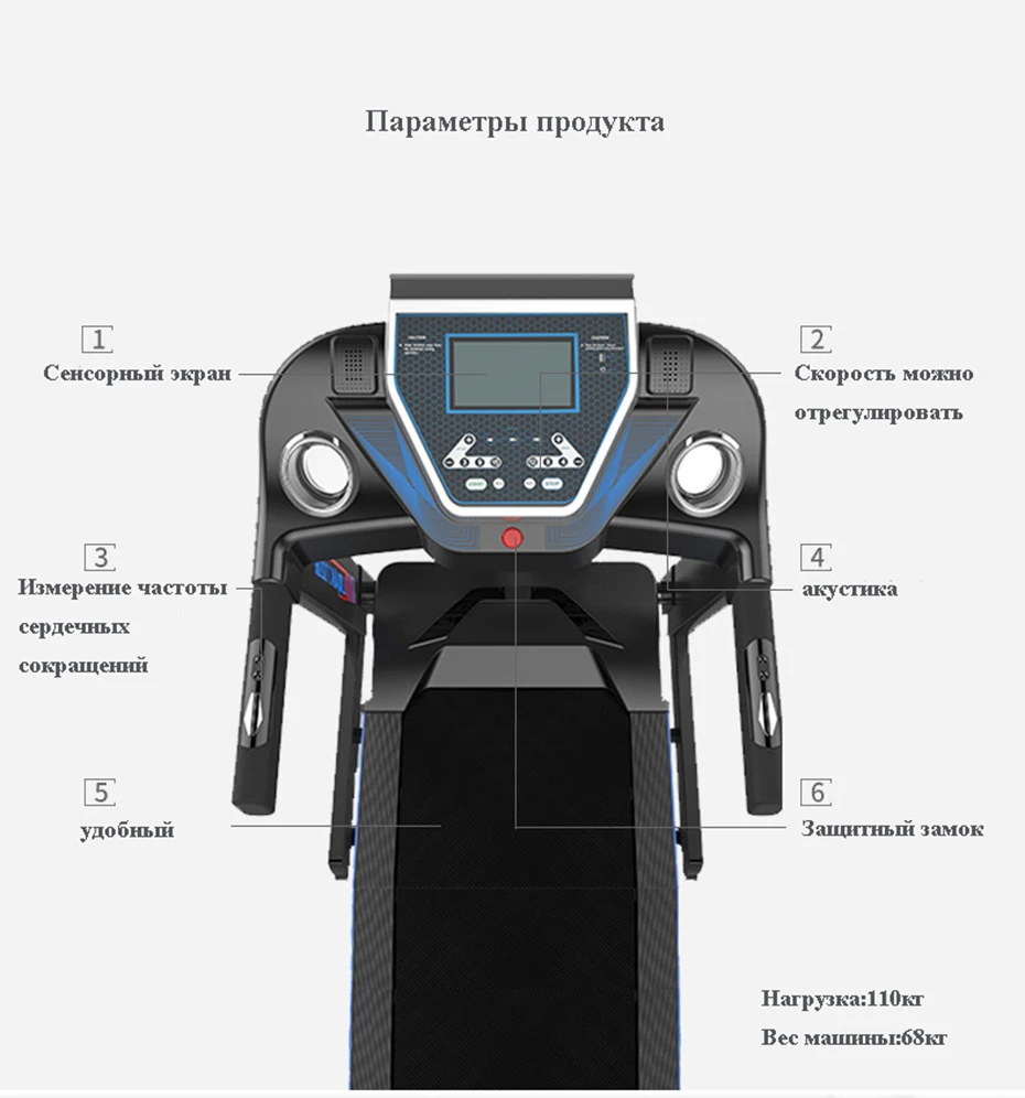 Электрическая беговая дорожка для дома, оборудование для упражнений для похудения, оборудование для упражнений для бега, складывающаяся беговая дорожка, Мини домашняя g