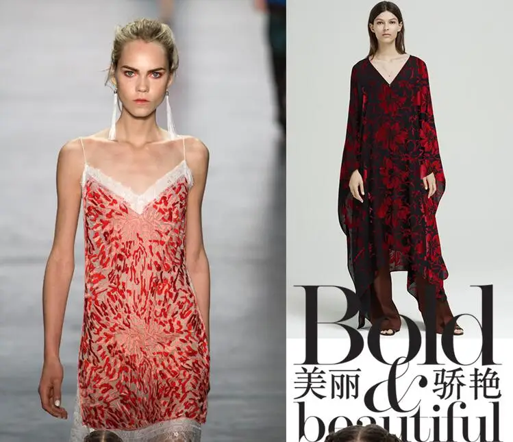 Красное вино сексуальные химические волокна шерсти хлопковая ткань текстиль