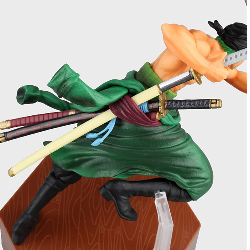 8 ''ONE PIECE Roronoa Zoro 4 поколения морская дорожка ПВХ экшн-фигурка Коллекционная