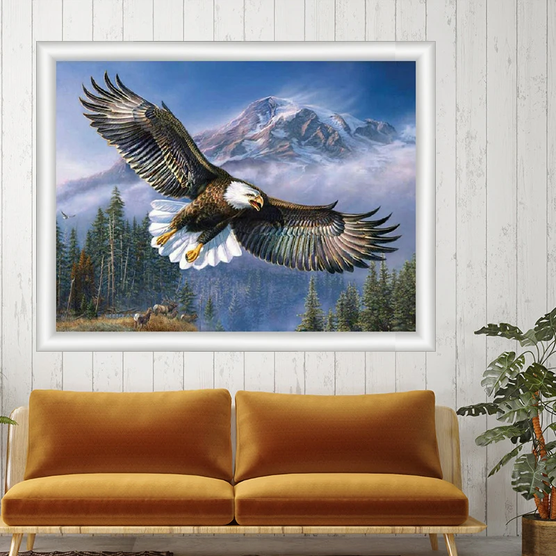 DIY алмазная живопись Мультяшные животные мозаика вышивка животных крестиком