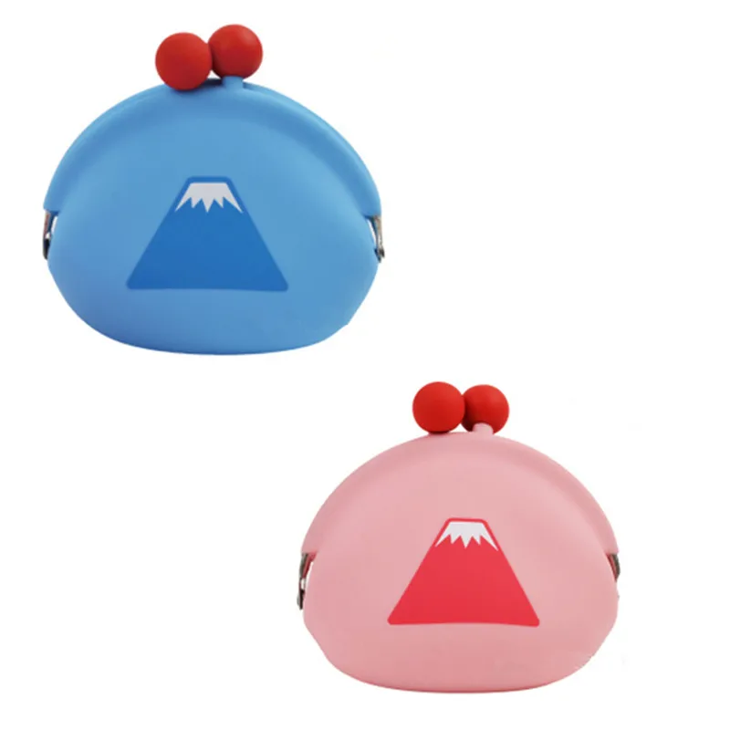 Модный кошелек для монет маленький женщин и девочек мягкая силиконовая Сумочка