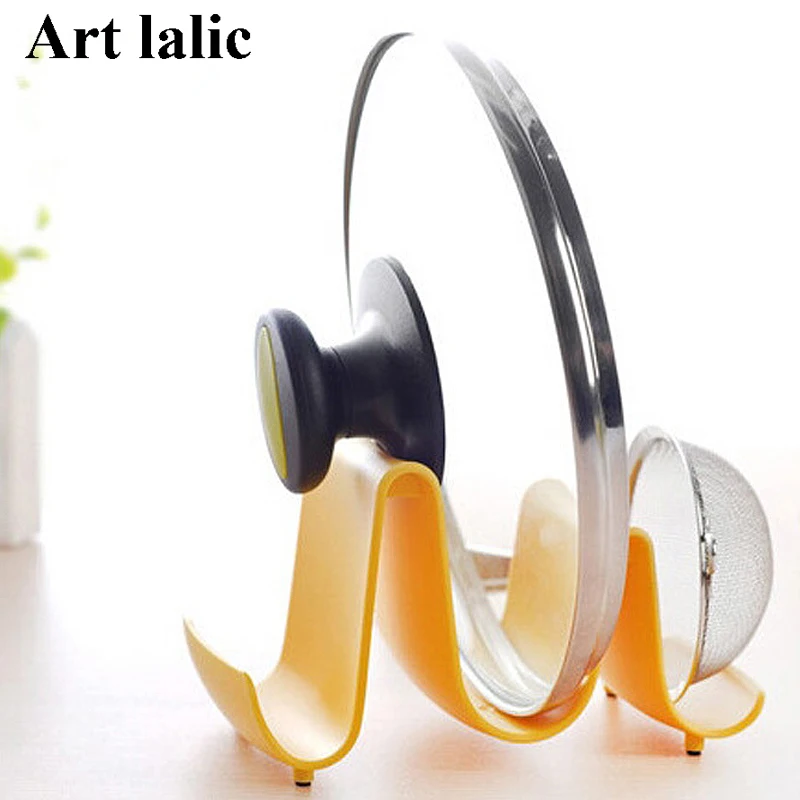 Волнистый дизайн практичная полка для ложек и крышек кухонный декор кухонные