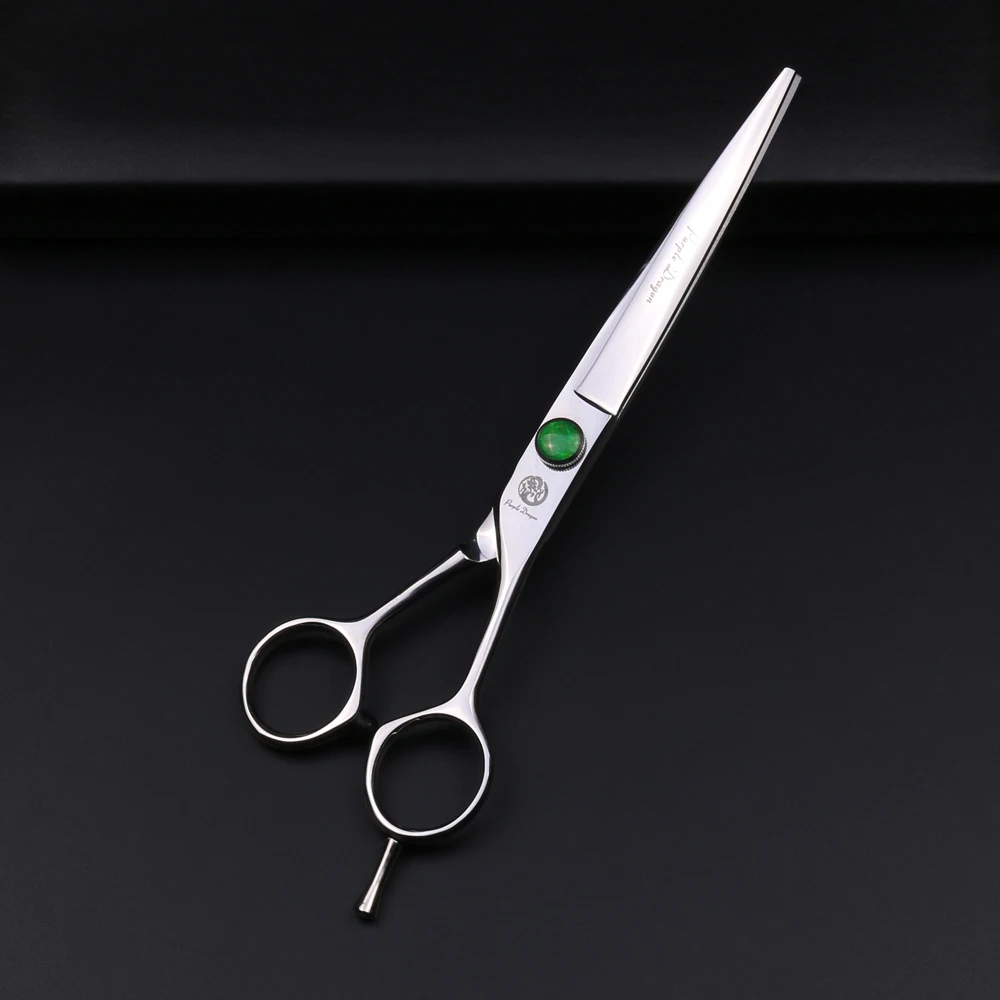 Фиолетовый дракон 7 дюймов ножницы для собак и кошек серебряная собака машинка