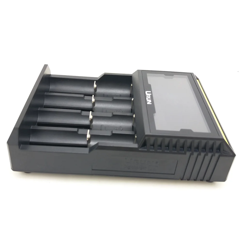 U4 зарядное устройство с ЖК-дисплеем 4 порта универсальное для литий-ионных